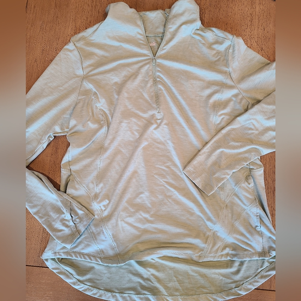 1/4 zip long sleeve